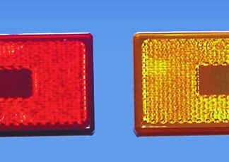 Clearance Light With Red Lens