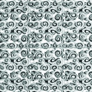 Outdoor Mat - 8' X 16' Swirl, Charcoal/white