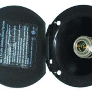 Quick Connect Valve, 2.75, Black, Boxed