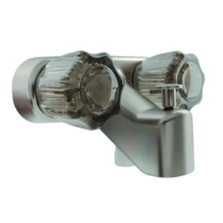RV Tub & Shower Diverter Faucet - White
