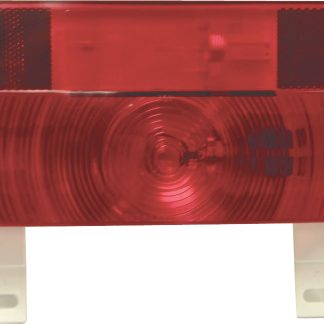 Red W/License Light & Bracket