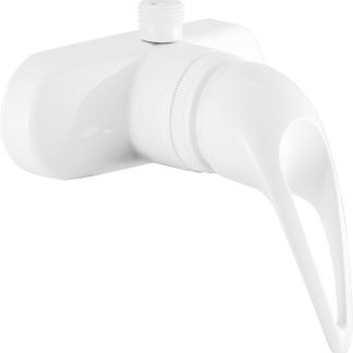 Single Lever RV Shower Faucet - White