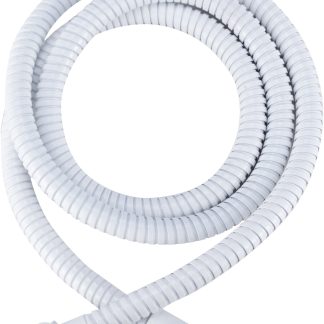 60 Stainless Steel RV Shower Hose - White