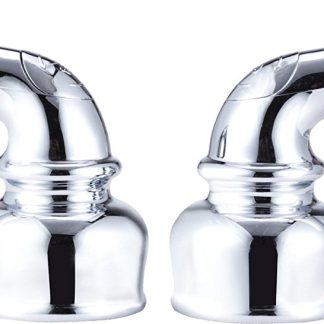 Classical Lever Handles - Plated Plastic - Chrome Polished