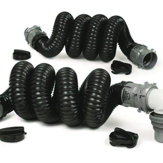 Rhinoextreme 20' Sewer Hose Kit W/ 4n1,elbow, Caps