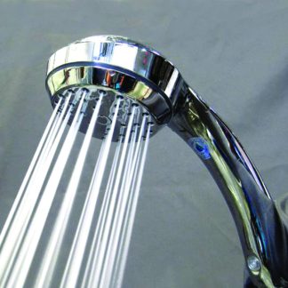 Airfusion Shower Head Kit, Separate Flow Controller, Brushed Nickel, Boxed
