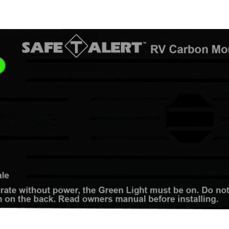 Combination Carbon Monoxide/propane Alarm - Black Surface Mount 12 Vdc Hard Wire
