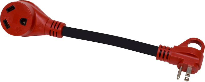 15am-30af Adapter Cord, 12, Red, Bulk