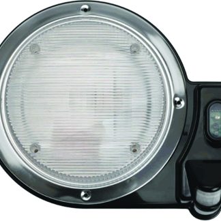 Black Round Scare Motion Light
