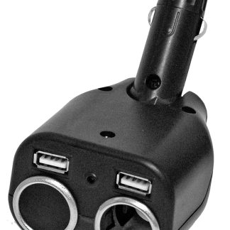Dual 12V Outlet & USB