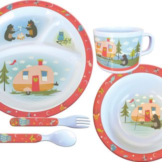 Camp Casual Child Melamine Dish Set - 5 Piece