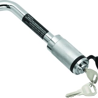 Receiver Lock, Barrel Style W/bent Pin, 5/8 For 2-1/2 Sq. Receivers, 3-1/2 Span