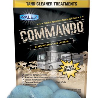Commando Black Tank Cleaner - 4 pk