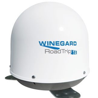 Roadtrip T4 In-Motion Satellite System, White