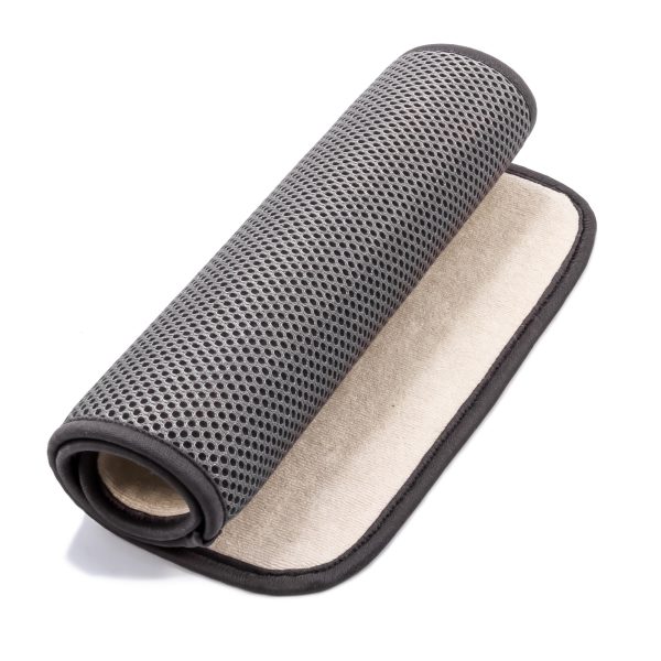 Microfiber Dish Drying Pad, 18 X 9, Gray