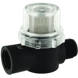 1/2-14 Mnpt To 1/2 14 Fnpt Inline, Filter/strainer, For Use W/ P25201, Carded
