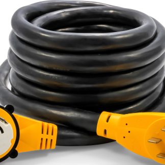 Powergrip - Ext Cord 25' 50am/50af-90deg Locking