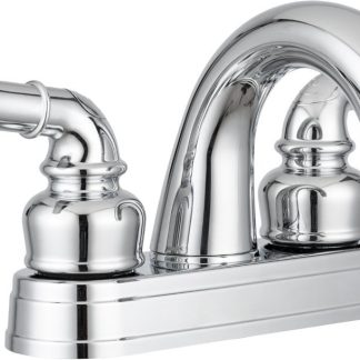 Classical Arc Spout RV Lavatory Faucet - Chrome Polished