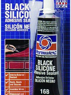 Silicone Adhesive Sealant-black