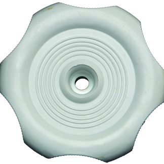 Window Knob - White - 1/2 Shaft