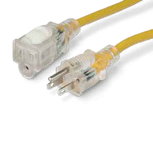 25 ft, Locking, 15A