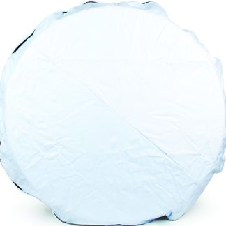 Cover, Spare Tire F_29 Dia Vinyl, Arctic White