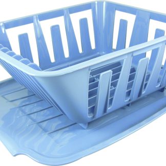 Mini Dish Drainer Set, Blue, Bagged