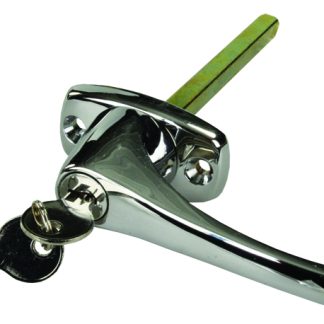 Chrome Locking L-Handle