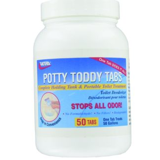 Potty Toddy Tabs - 50/bottle