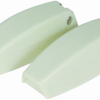 Baggage Door Catches 2/pack Polar White