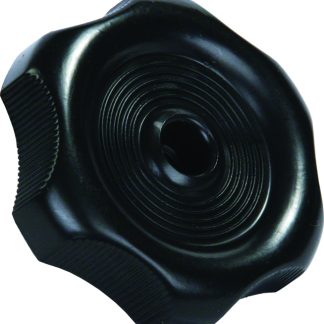 Black Window Knob W/1 Shaft