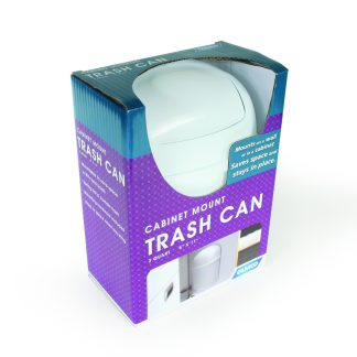 Cabinet Mount Trash Can, 3 Quart