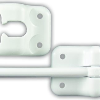 3-1/2 T-Style Door Holder- Polar White