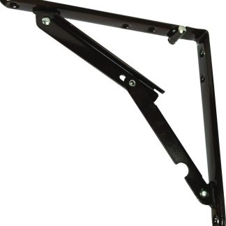 Folding Shelf Bracket, Brown