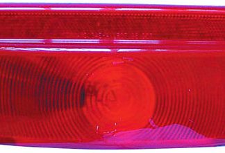 Surface Tail Light With License Plate Bracket-White Base