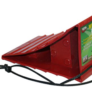 Wheel Chock, Red, Bulk