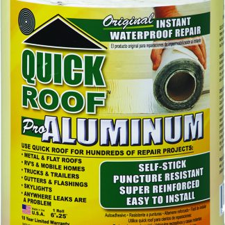 Quick Roof Pro Aluminum: 6"x25'