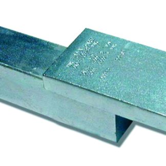 Ball Mount, 12,000 Lbs. Gtw, 1-1/4" Ball Hole, 8-1/2" Length, 1" Rise, 2" Drop, Zinc - Solid Shank