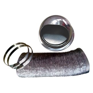 Stainless Outside Vent Kit