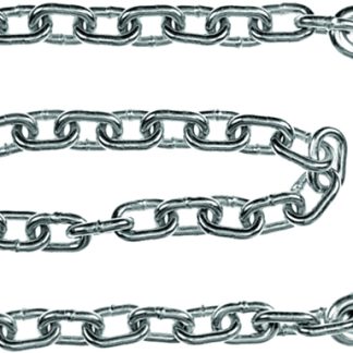 Safety Chain,3/16inx48inw/3/8in Quick