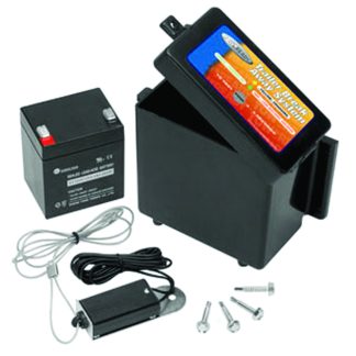 Breakaway Kit For 1 To 2 Axle Trailers W/electric Brakes, Includes Battery Box, 5 AMP Battery W/led Test Meter, Battery Charger