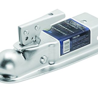 Coupler, Class II, 2" Ball, 2-1/2" Channel, 3500 Lbs. - Zinc