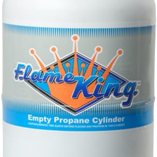 30lb Propane Tank Vertical White