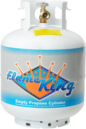 20lb Propane Tank Vertical White