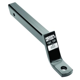Angle Cut Class III Ball Mount, 6,000 Lbs. Gtw, 1" Ball Hole, 16" Length, 2-3/4" Rise, 4" Drop, Black