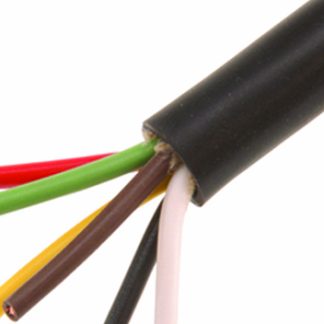 Trailer Wire 6way 14/6 Round Black Jacket 100'
