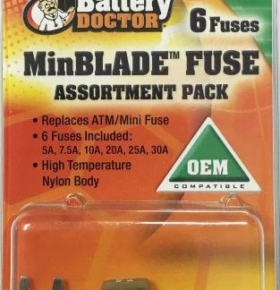 6 Pc Minbladeu2122 Fuse Kit