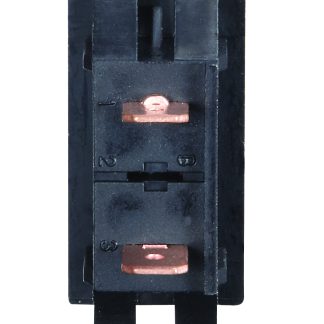 Black W/red Indicator Lights - Cut-Out .550 X 1.125