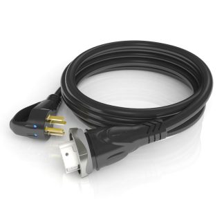 50A RV Cordset 25 Ft/black