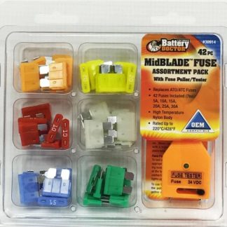 42pc Midbladeu2122 Fuse Kit W/puller-Tester